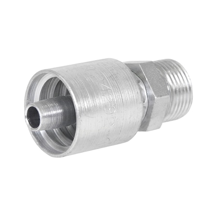 A & I Products (HW-MF) Male Seal Lok - Rigid - Straight (w/ O-Ring) 5" x4" x1" A-MF-06-08-W